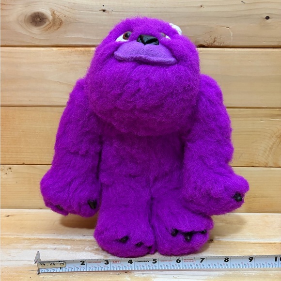 Vintage 2001 Purple monster plush - mystery - Picture 2 of 7